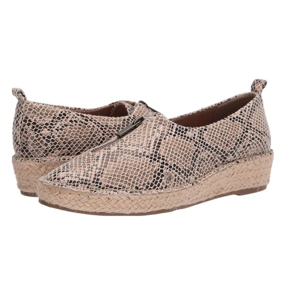 Bella Vita Snakeskin print Espadrilles size 7.5 - Picture 11 of 11